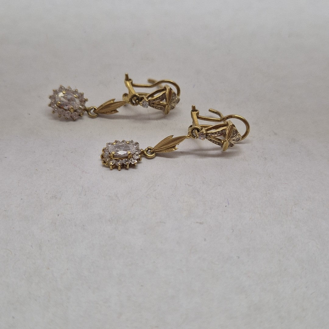 ARETES PAR ORO 8 K 3,50 GRMS (SEMINUEVO)