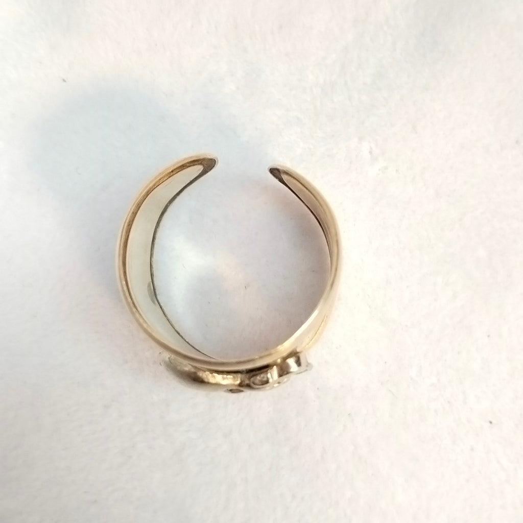 ANILLITO ORO COMBINADO 14 K 5,00 GRMS (SEMINUEVO)