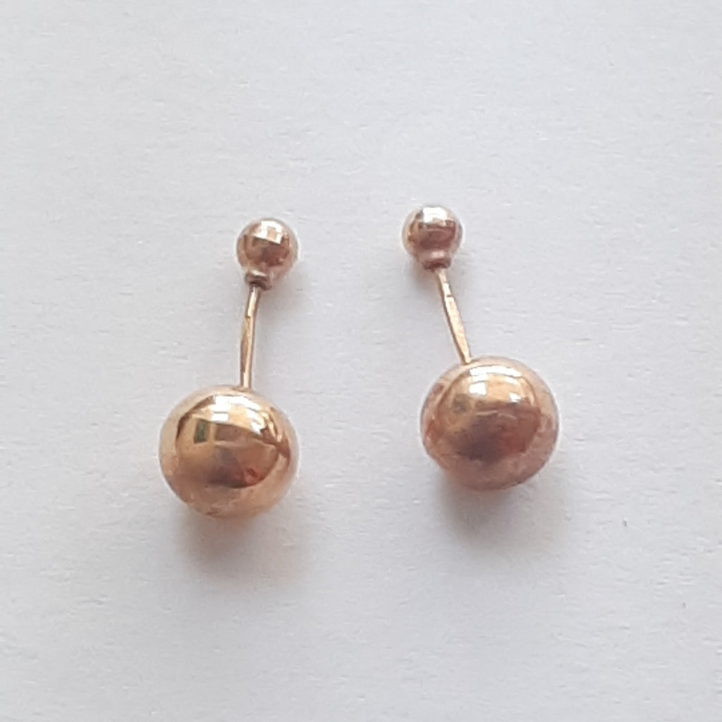 BROQUELES PAR ORO 14 K 0.3 GRMS (SEMINUEVO)