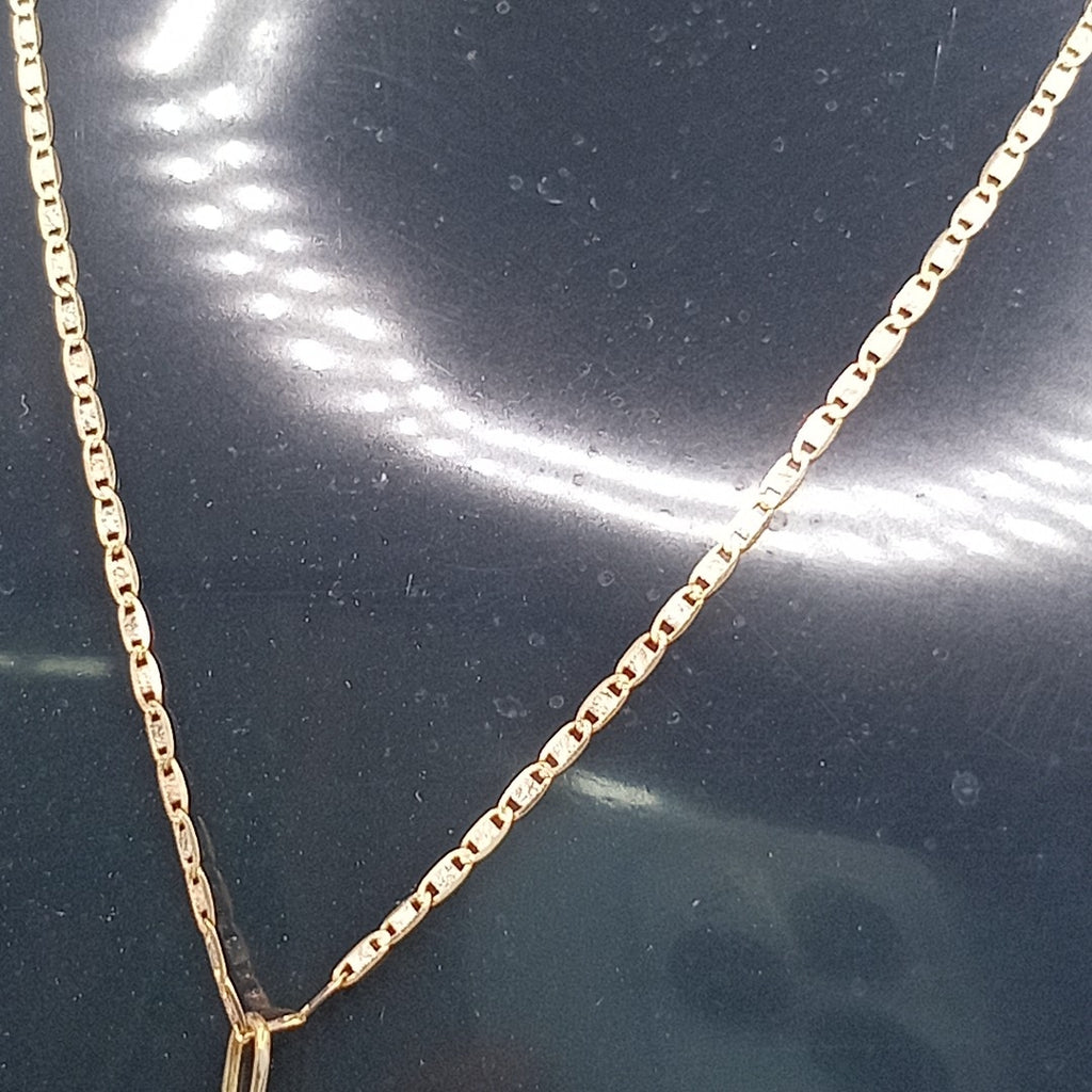 CADENA, DIJE ORO 14 K 2.6 GRMS (SEMINUEVO)
