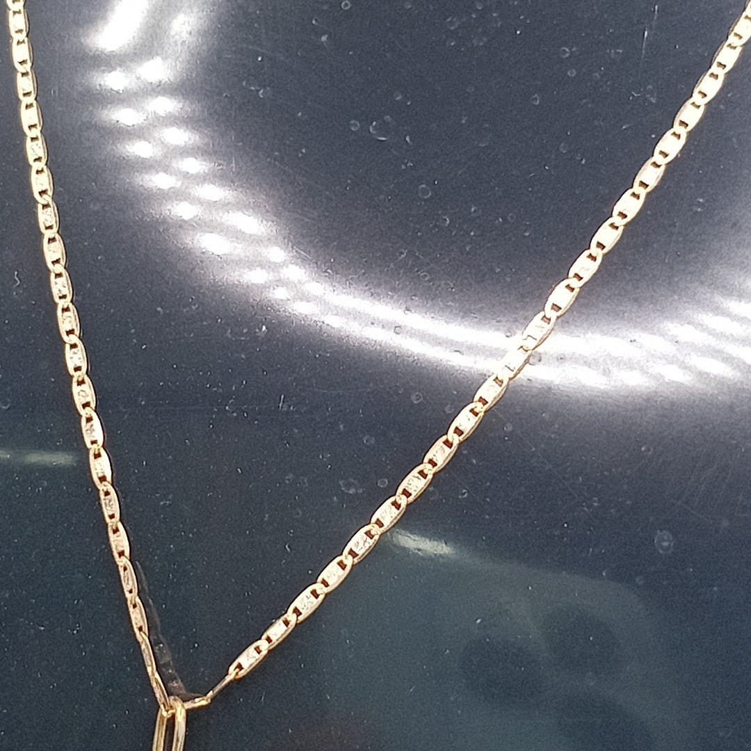 CADENA, DIJE ORO 14 K 2.6 GRMS (SEMINUEVO)