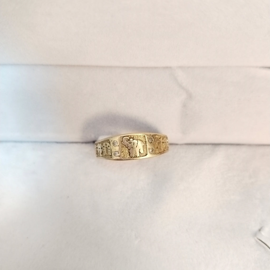 ANILLITO ORO 14 K 3,30 GRMS (SEMINUEVO)