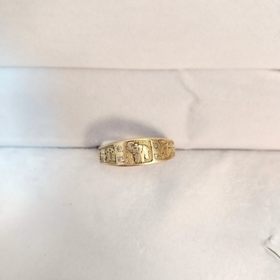 ANILLITO ORO 14 K 3,30 GRMS (SEMINUEVO)