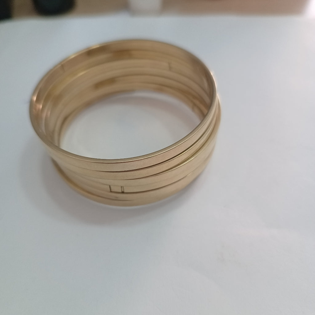 SEMANARIO DE PULSERAS ORO 10 K 35.6 GRMS (SEMINUEVO)