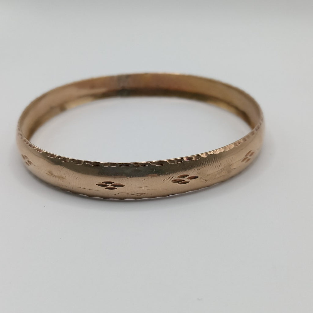 PULSERA RIGIDA ORO 14 K 18.3 GRMS (SEMINUEVO)