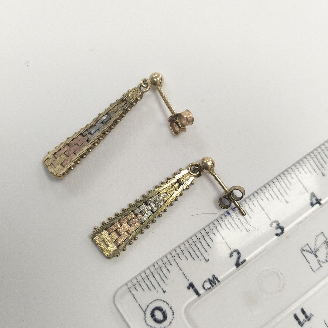 ARETES PAR ORO 8 K 2.5 GRMS (SEMINUEVO)