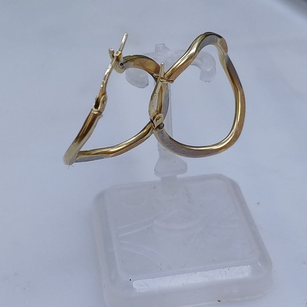 ARRACADAS PAR ORO 14 K 1,40 GRMS (SEMINUEVO)