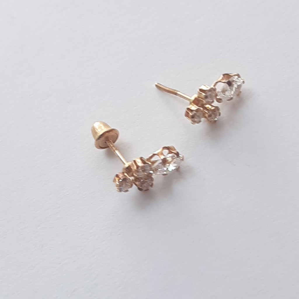 BROQUELES PAR ORO 14 K 0.6 GRMS (SEMINUEVO)