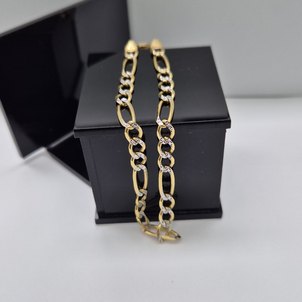 PULSERA ORO, RODIADO 14 K 6.4 GRMS (SEMINUEVO)