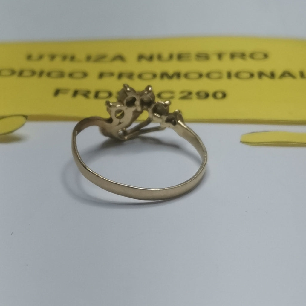 ANILLO ORO 14 K 1,40 GRMS (SEMINUEVO)
