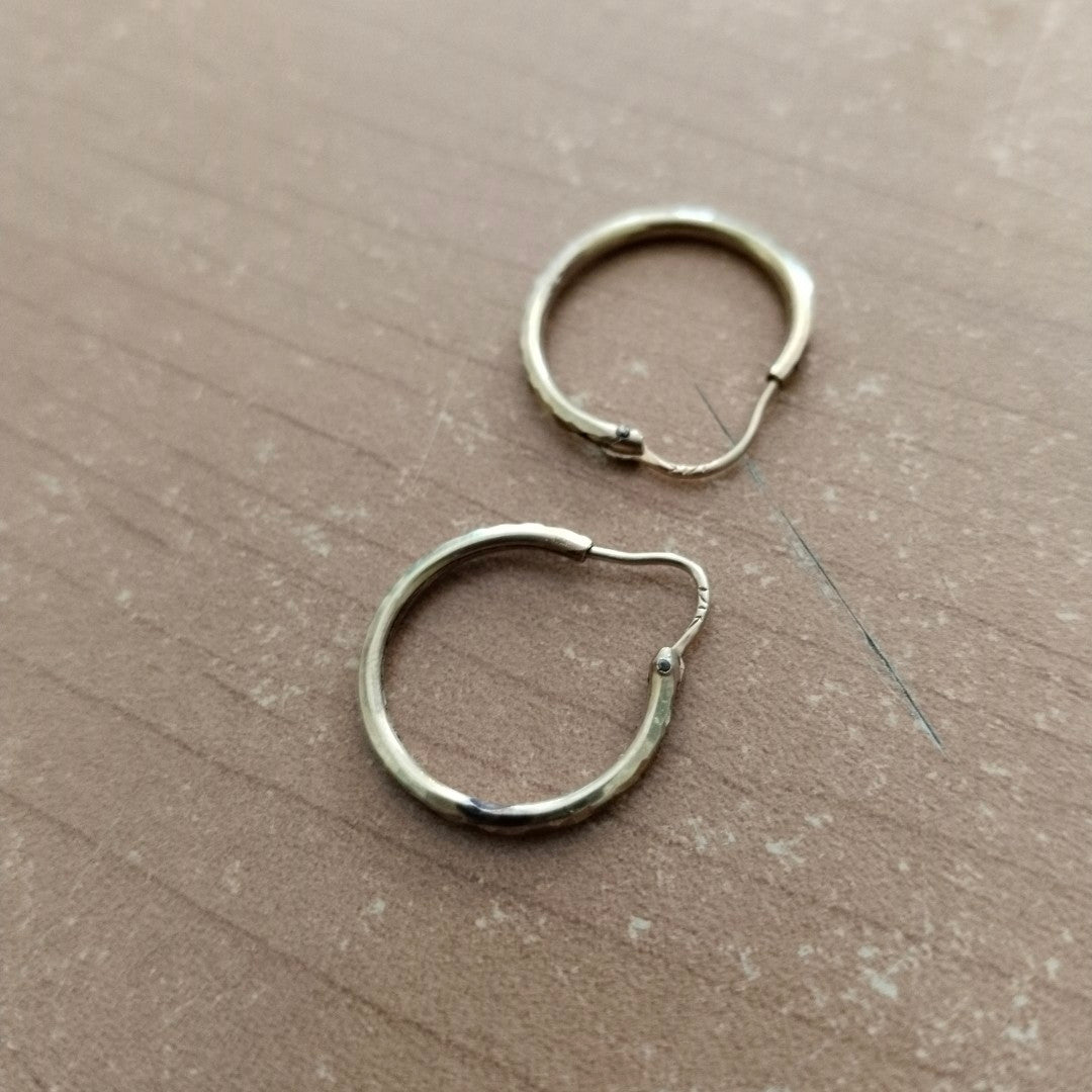 ARRACADAS PAR ORO 14 K 1.6 GRMS (SEMINUEVO)