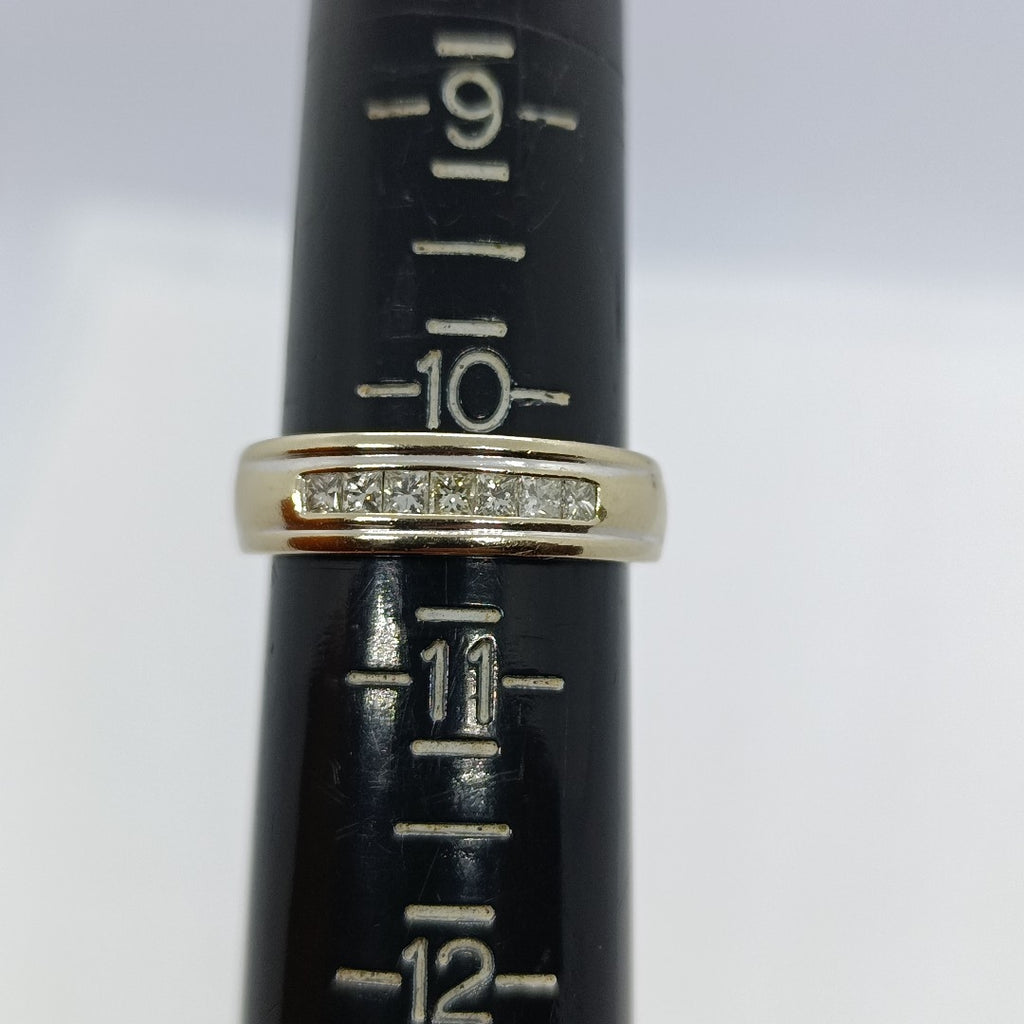 ANILLO ORO BLANCO 14 K 6,70 GRMS (SEMINUEVO)