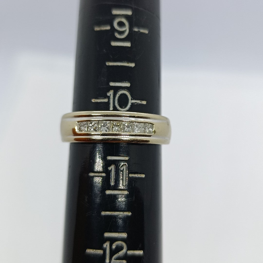 ANILLO ORO BLANCO 14 K 6,70 GRMS (SEMINUEVO)
