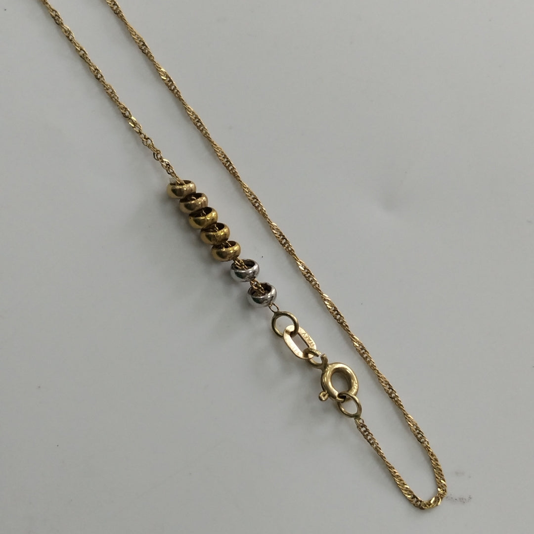 GARGANTILLA ORO 14 K 1.3 GRMS (SEMINUEVO)
