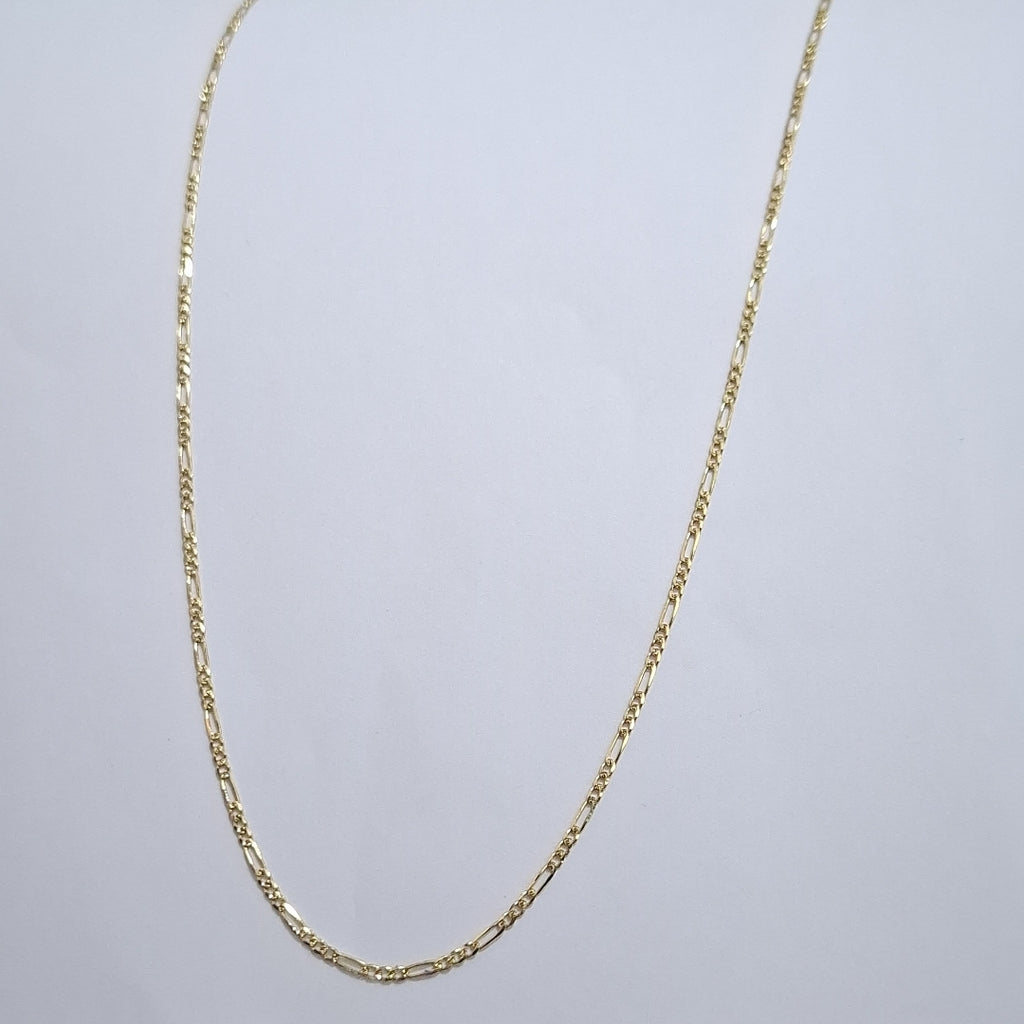 CADENAS 3X1 ORO 14K 55 CM 4 GR (NUEVO)