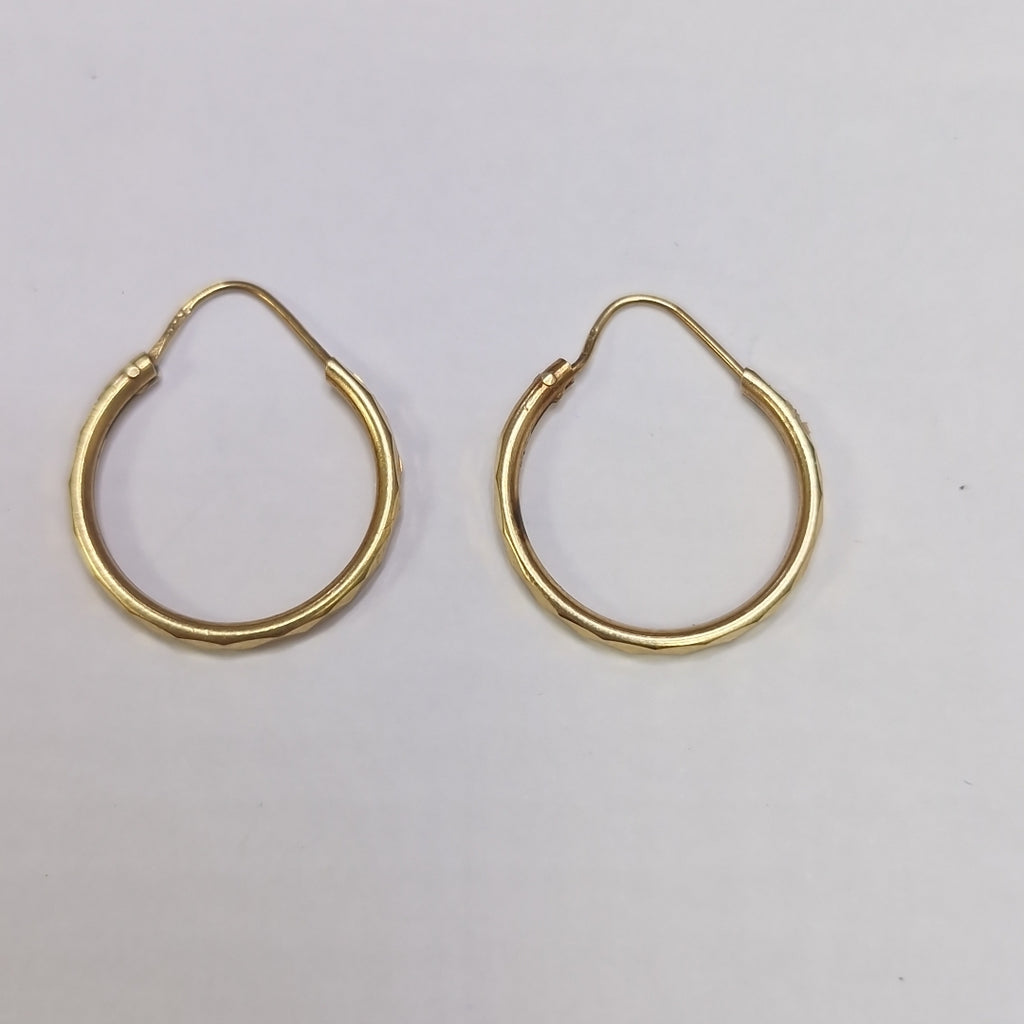ARRACADAS PAR ORO 14 K 1,20 GRMS (SEMINUEVO)