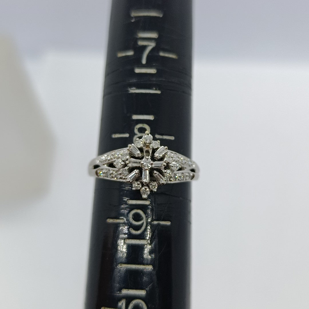 ANILLITO ORO BLANCO 14 K 2,80 GRMS (SEMINUEVO)