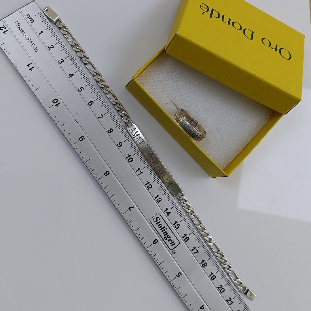 ARGOLLA, ESCLAVA PLATA 13.7 GRMS (SEMINUEVO)