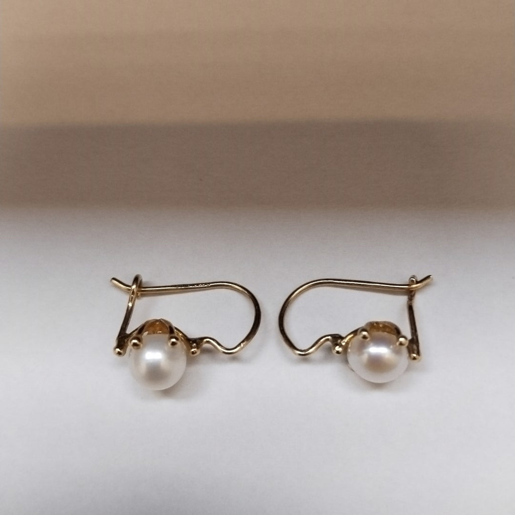 ARETES PAR ORO 14 K 1.8 GRMS (SEMINUEVO)