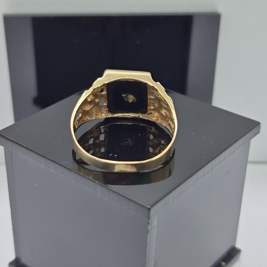 ANILLO ORO 10 K 3,80 GRMS (SEMINUEVO)