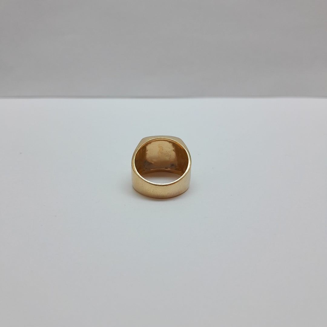 ANILLO DE GRADUACIÓN ORO 10 K 9.3 GRMS (SEMINUEVO)