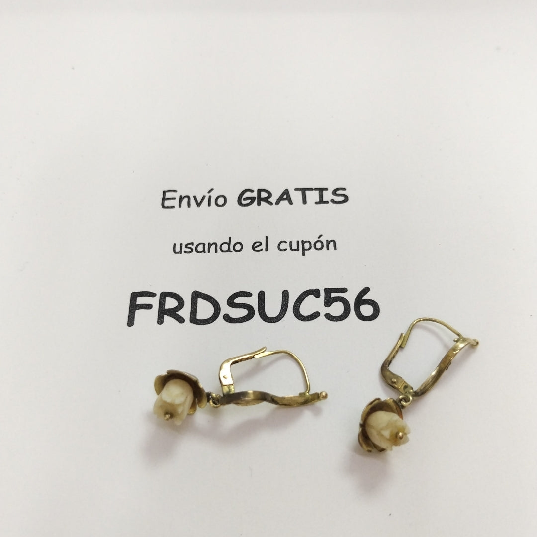 ARETES PAR ORO 10 K 3,10 GRMS (SEMINUEVO)