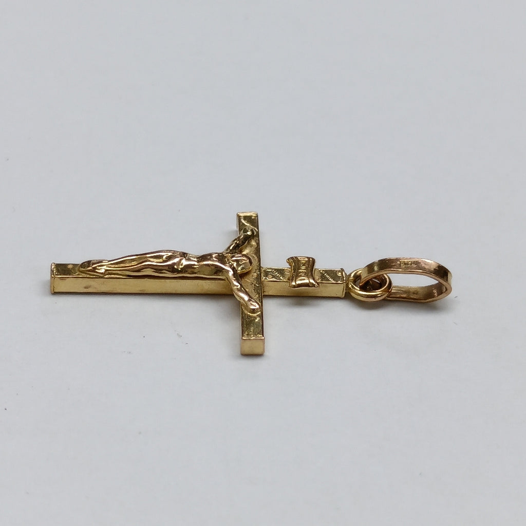 CRUCIFIJO ORO 14 K 1.8 GRMS (SEMINUEVO)