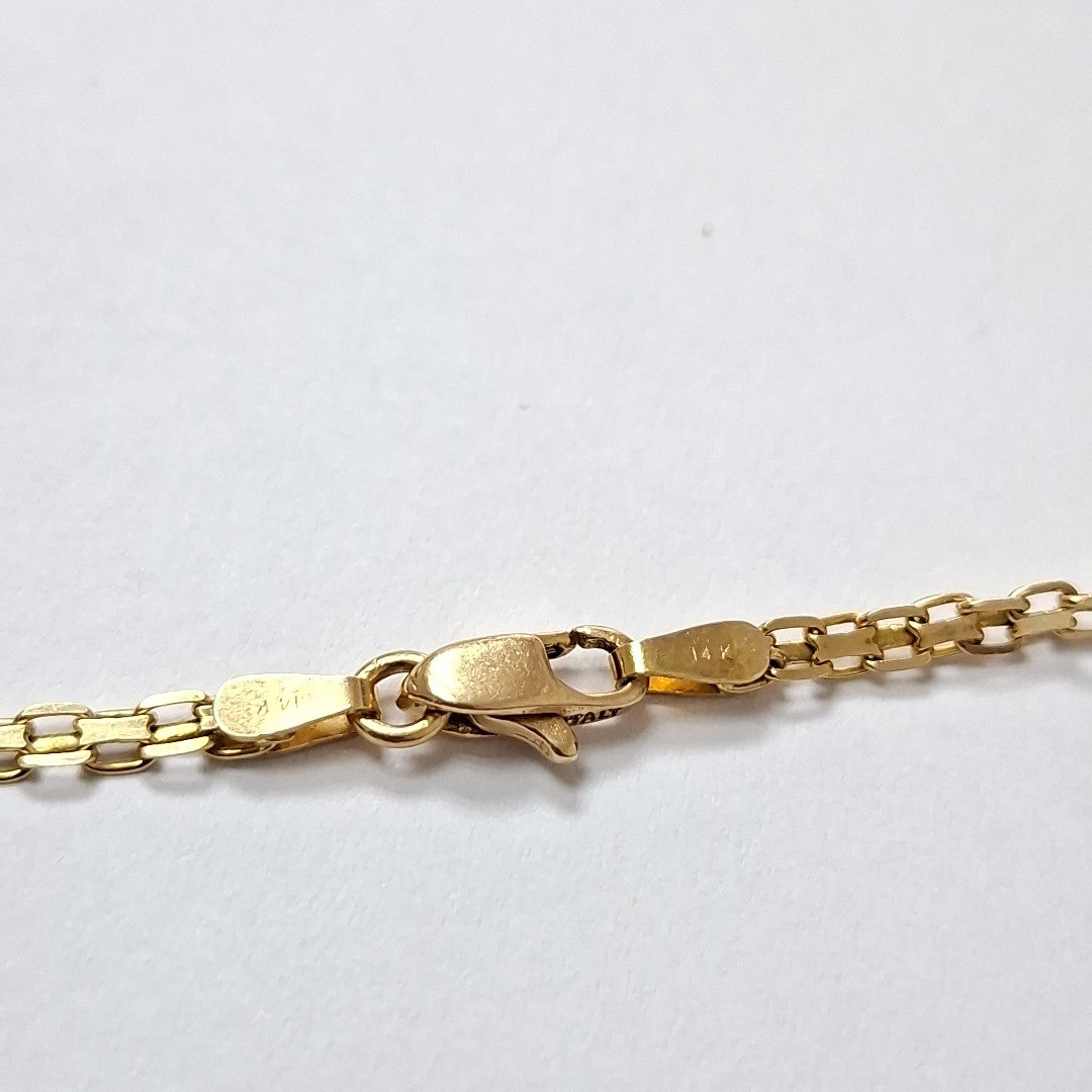 CADENA ORO 14 K 7,80 GRMS (SEMINUEVO)