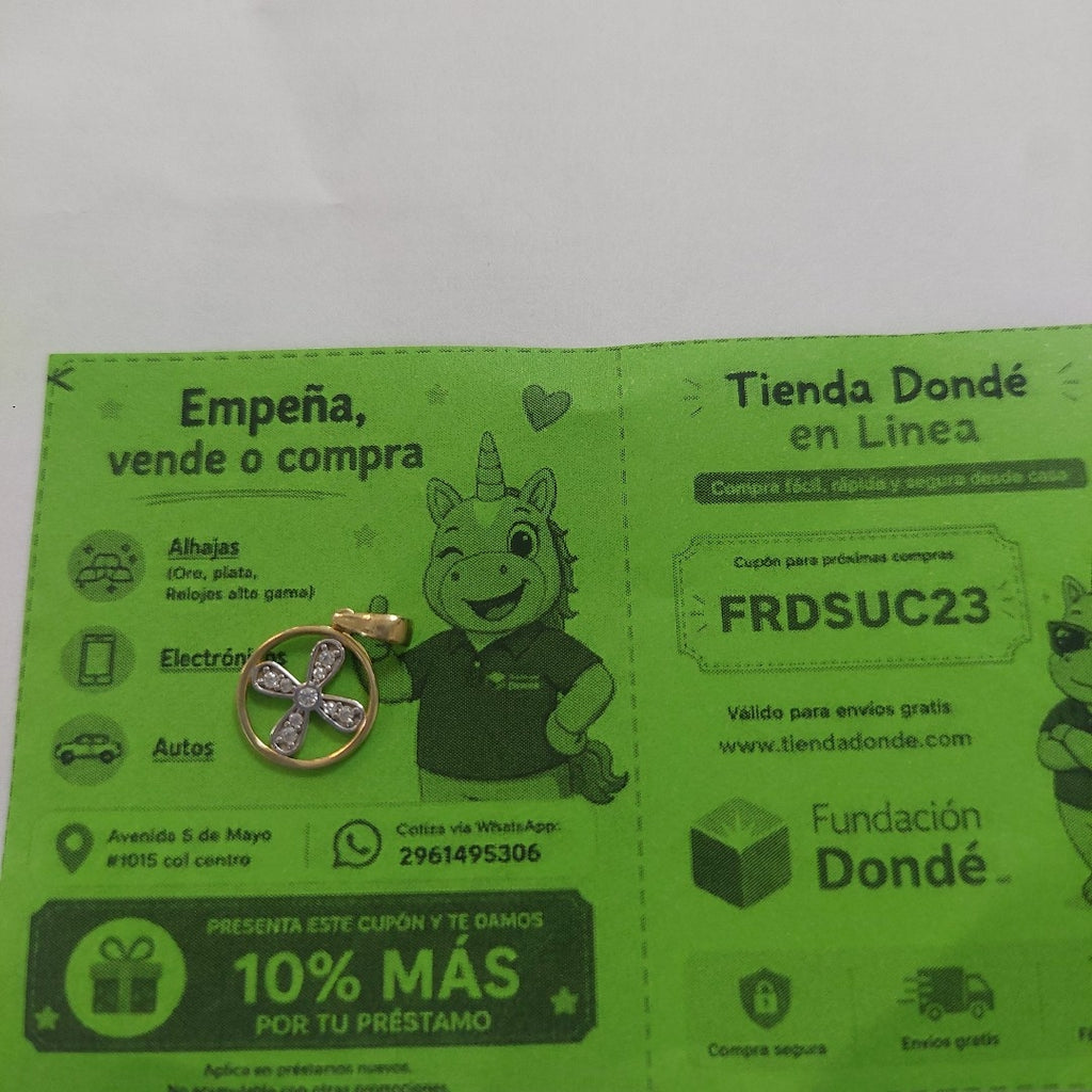 DIJES ORO 10K 0.8 (NUEVO)