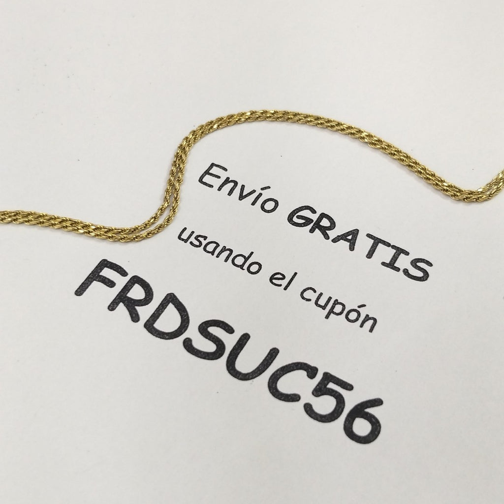 CADENA ORO 14 K 2,60 GRMS (SEMINUEVO)