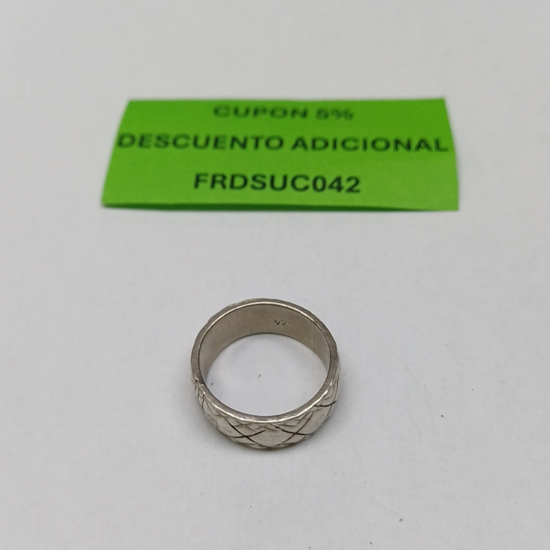 ARGOLLA PLATA 6,50 GRMS (SEMINUEVO)
