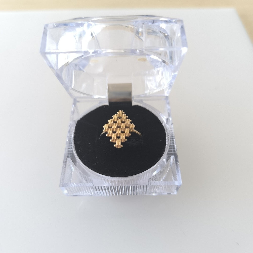 ANILLO ORO 18 K 3.4 GRMS (SEMINUEVO)