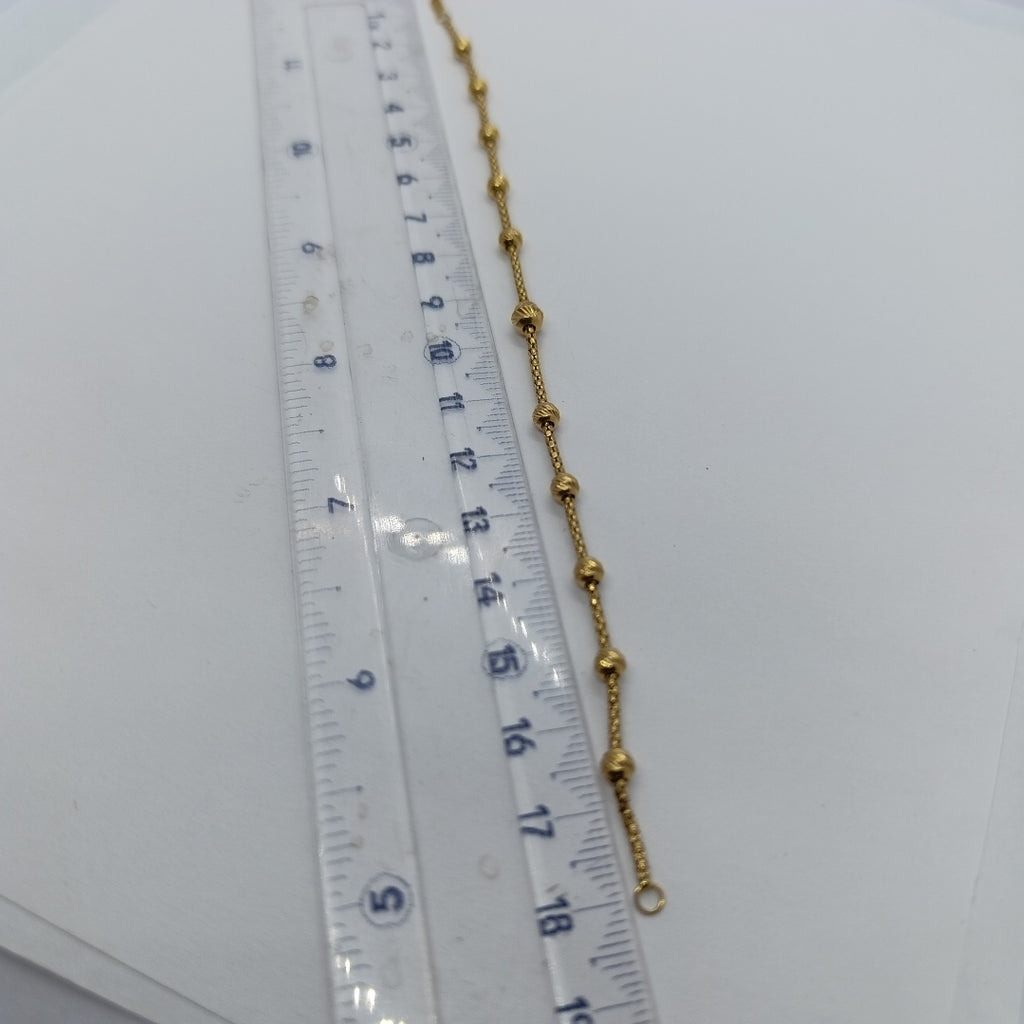 PULSERA ORO 14 K 2.6 GRMS (SEMINUEVO)