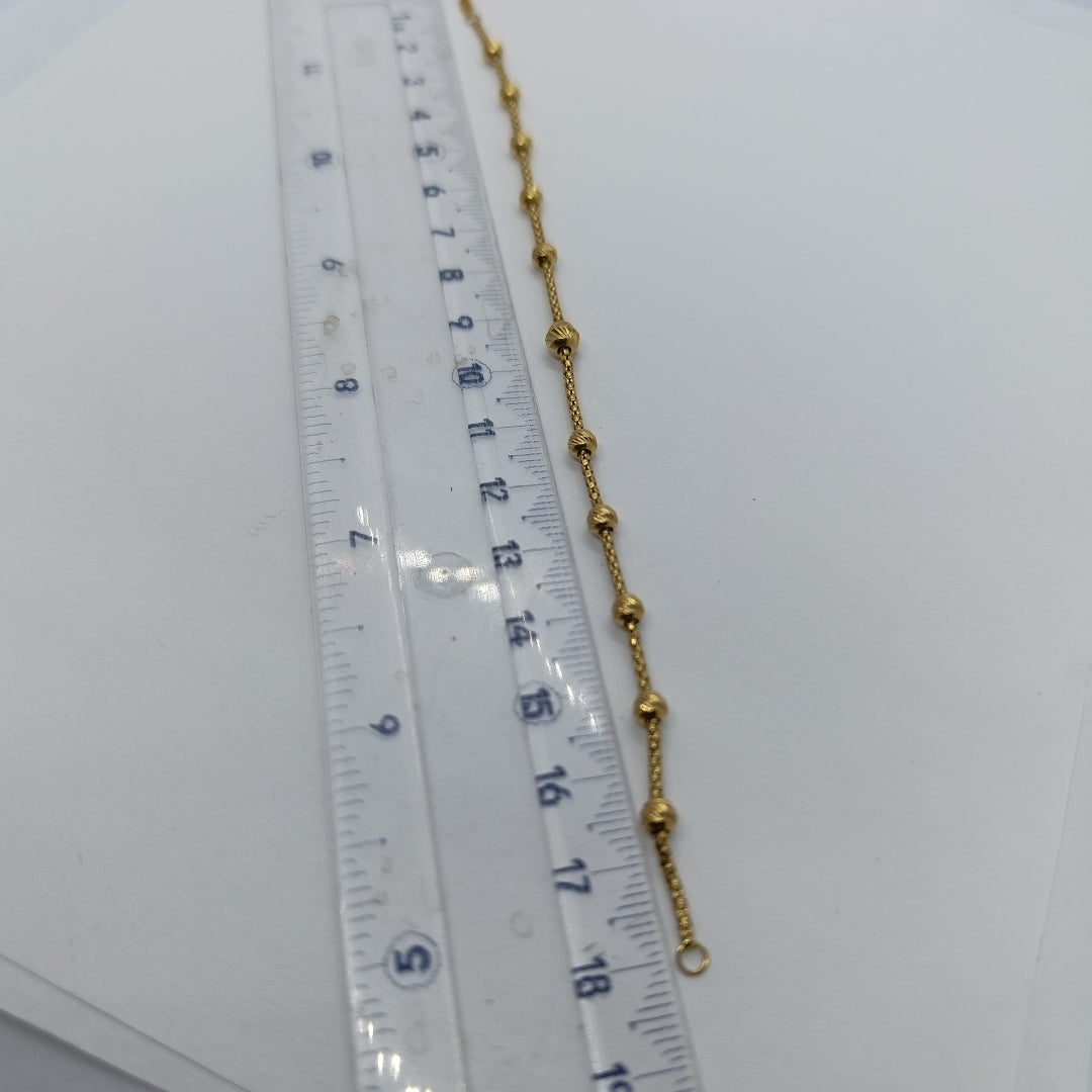 PULSERA ORO 14 K 2.6 GRMS (SEMINUEVO)