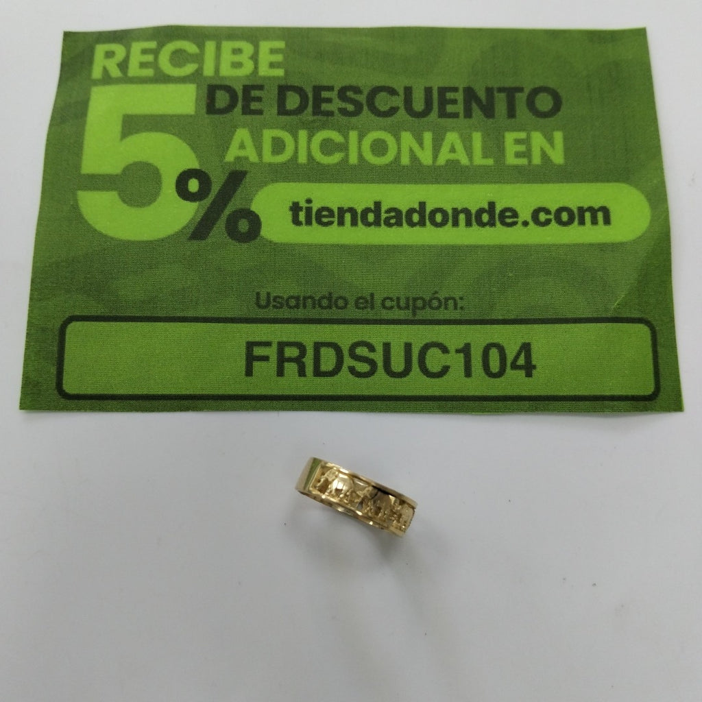 ARGOLLA ORO 14 K 2.7 GRMS (SEMINUEVO)