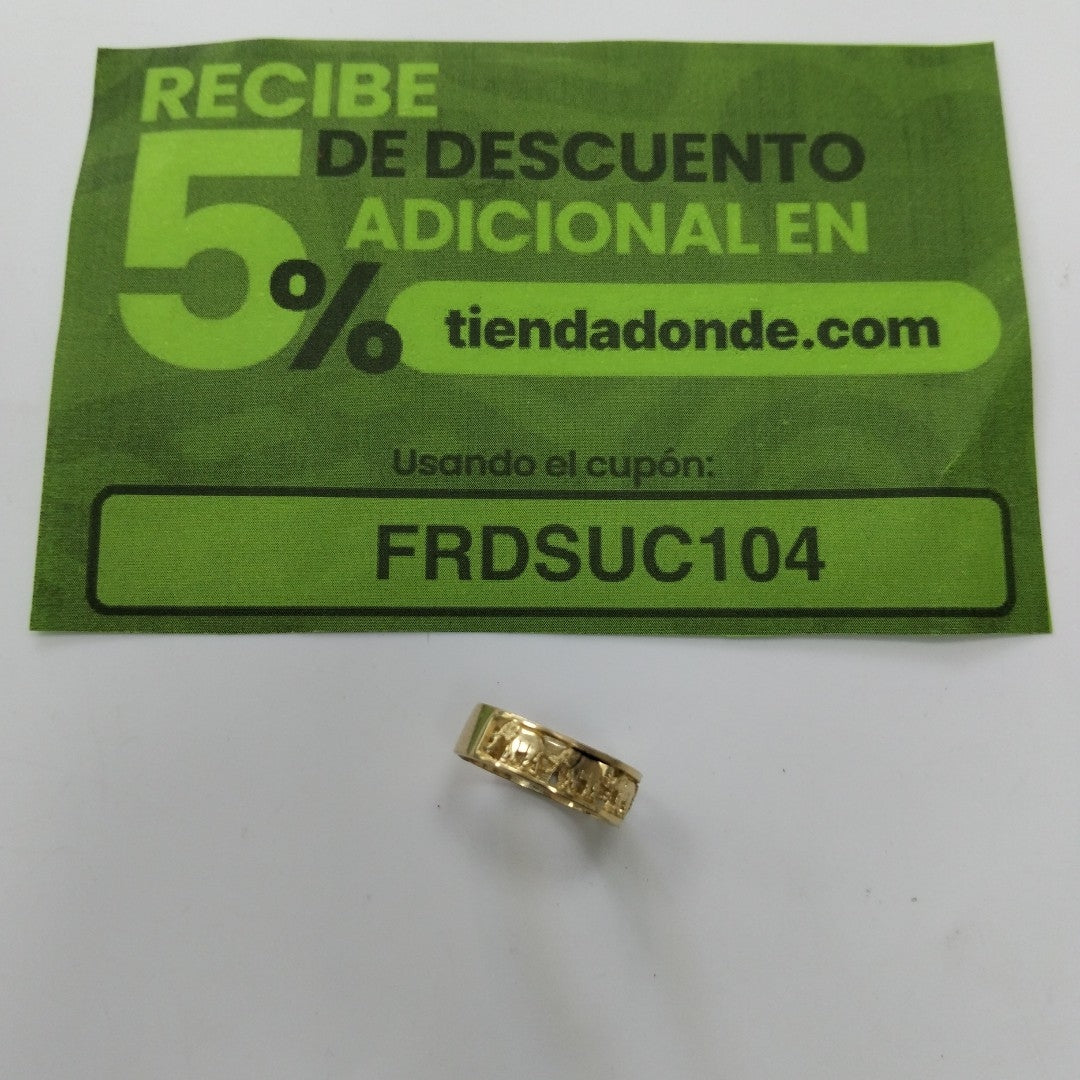 ARGOLLA ORO 14 K 2.7 GRMS (SEMINUEVO)