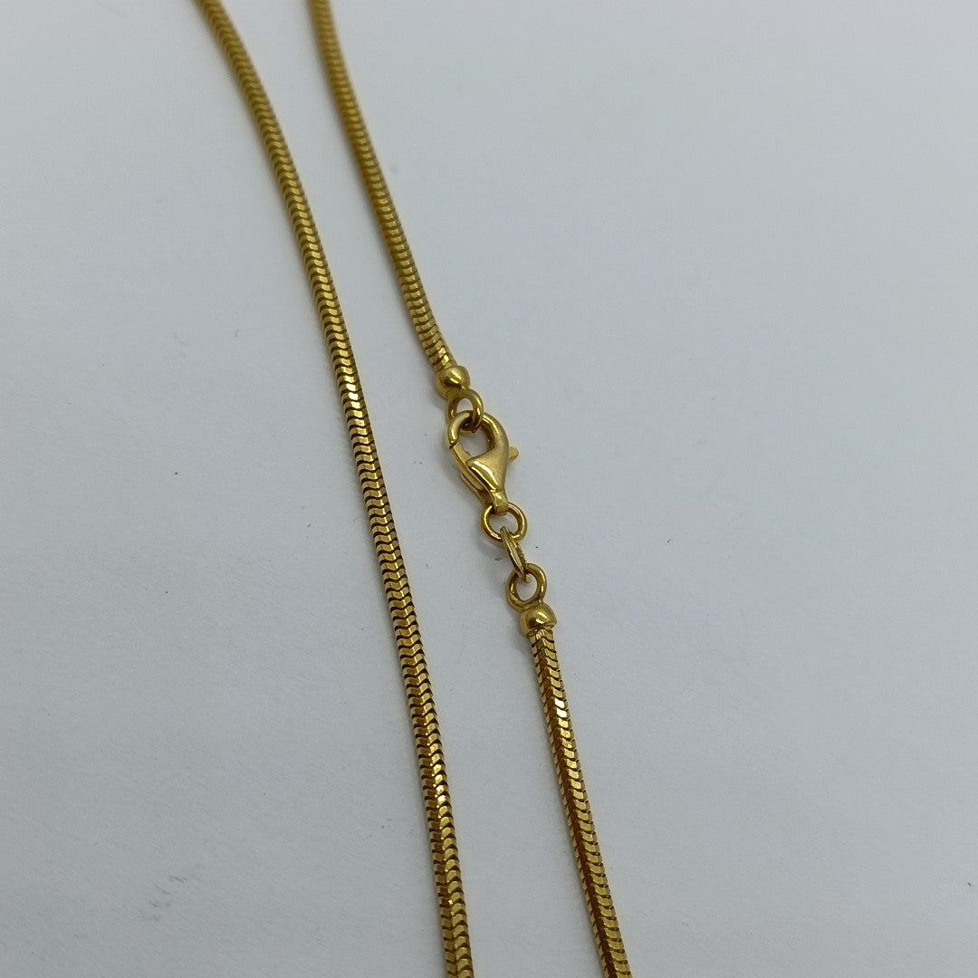 GARGANTILLA ORO 18 K 8.7 GRMS (SEMINUEVO)