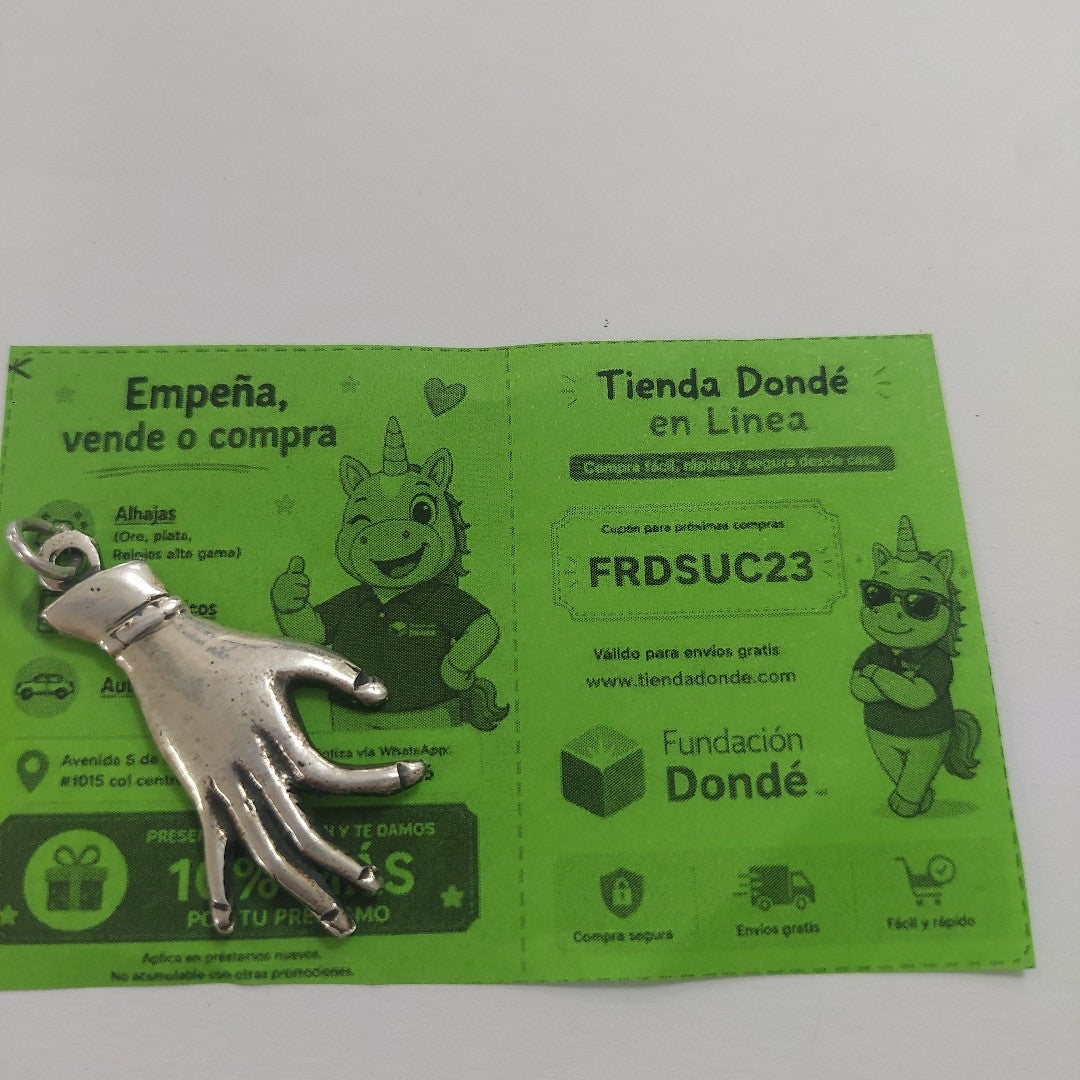DIJE PLATA 8,40 GRMS (SEMINUEVO)
