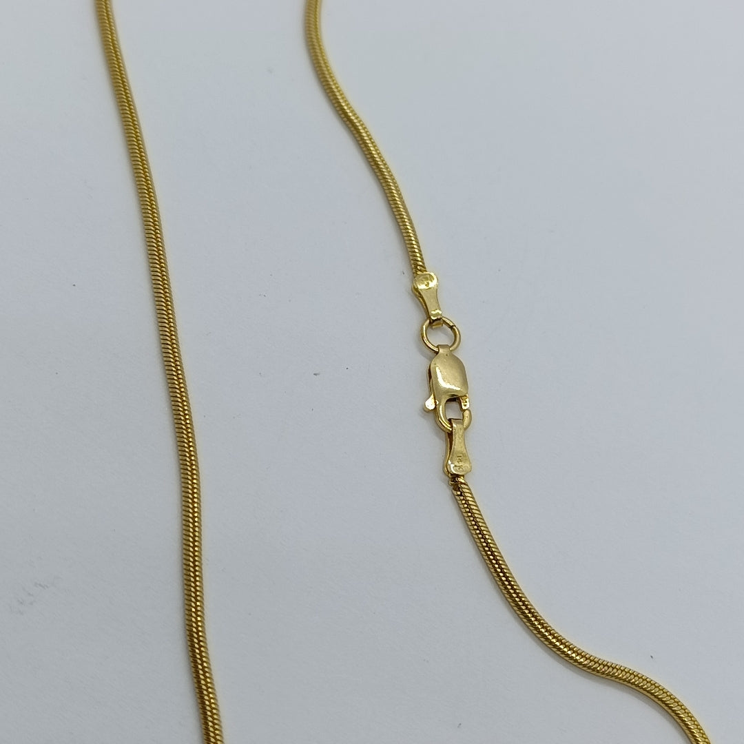 CADENA ORO 14 K 8.8 GRMS (SEMINUEVO)