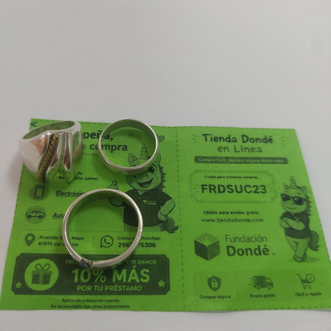 ANILLO PLATA 23.2 GRMS (SEMINUEVO)