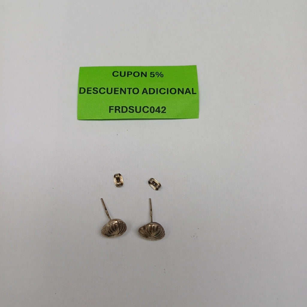 ARETES PAR PLATA 3,00 GRMS (SEMINUEVO)