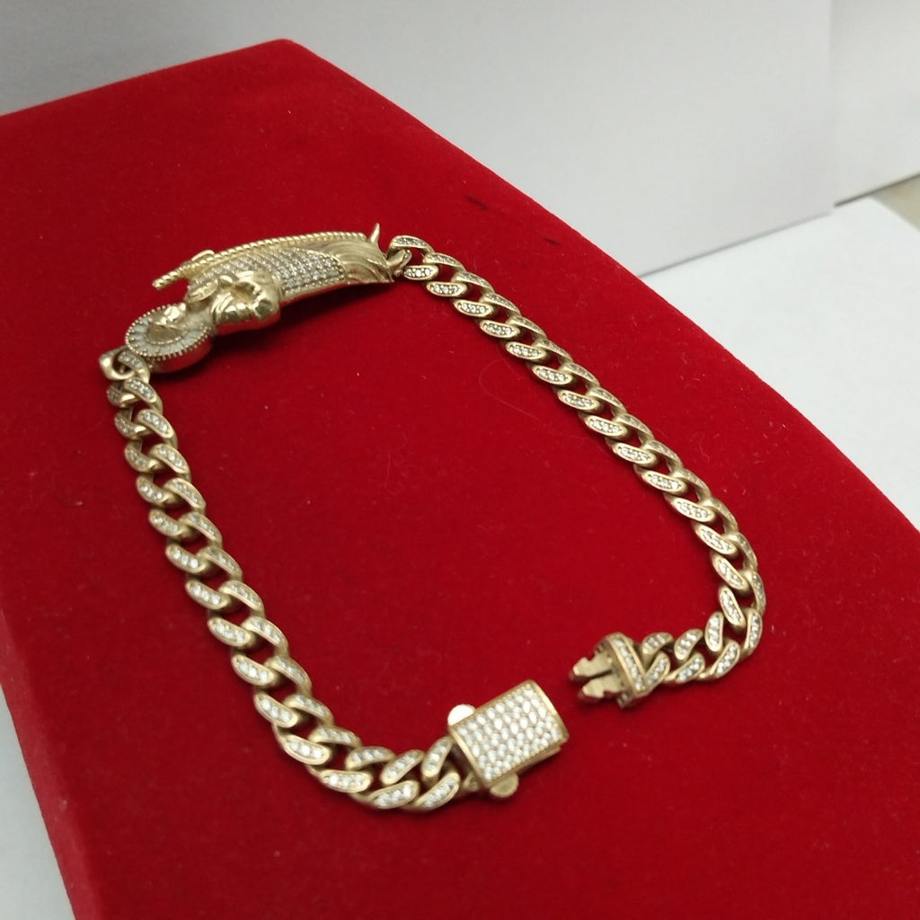 ESCLAVA ORO 10 K 15.6 GRMS (SEMINUEVO)