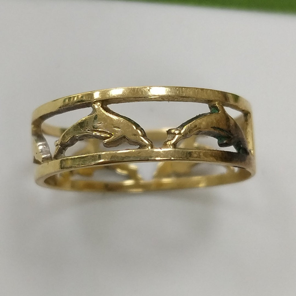ARGOLLA ORO 10 K 1.8 GRMS (SEMINUEVO)