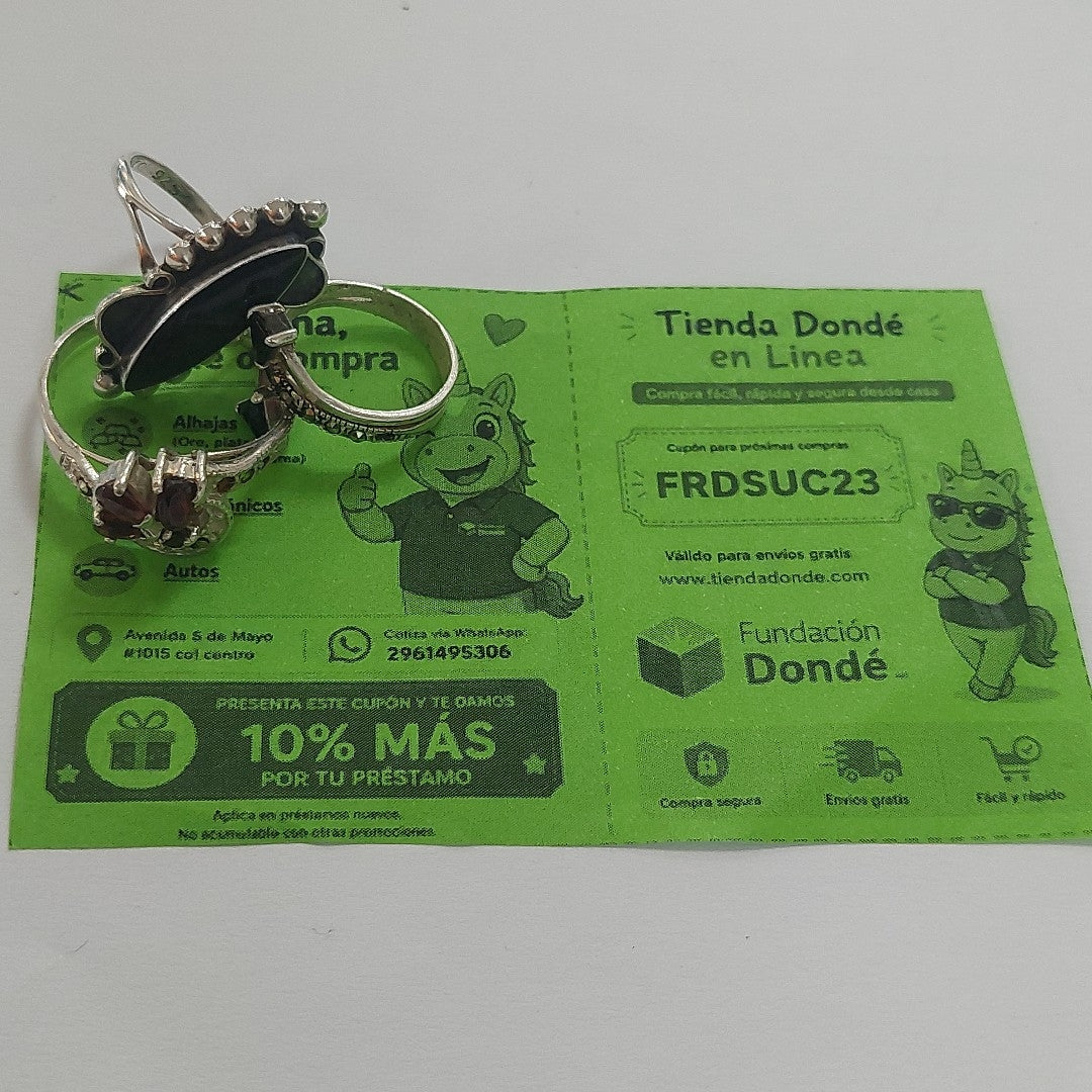 ANILLO PLATA 13.6 GRMS (SEMINUEVO)