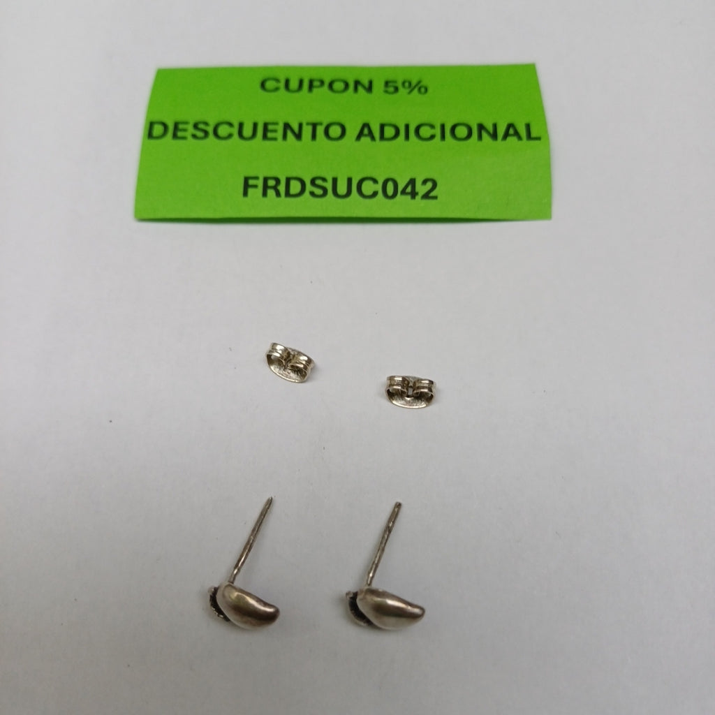 ARETES PAR PLATA 1.7 GRMS (SEMINUEVO)