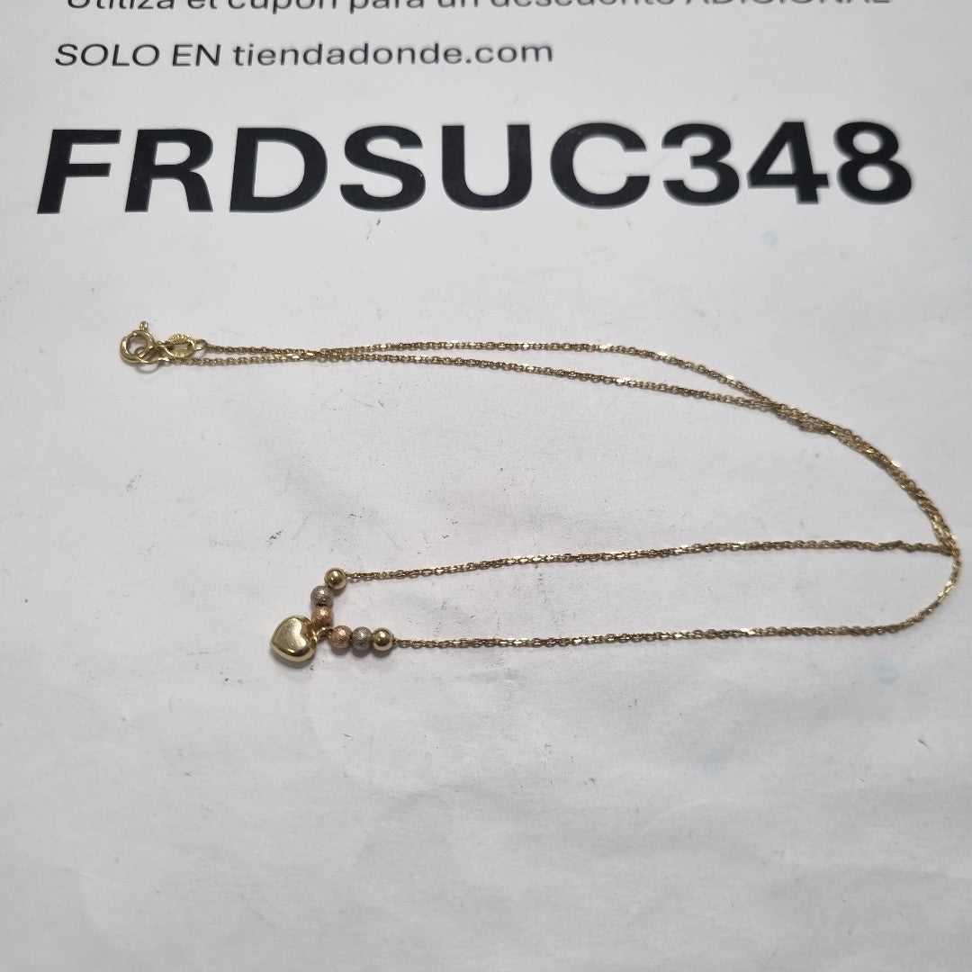 GARGANTILLA ORO 14 K 1.9 GRMS (SEMINUEVO)