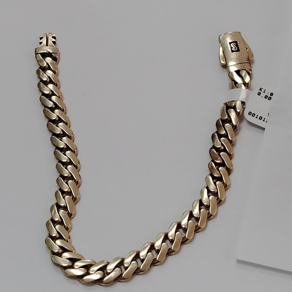 K1 8,80 GRMS 10 K ESPECIFICACIONES COMPLEMENTARIAS PULSERA 10K TIPO CARTIER (SEMINUEVO)