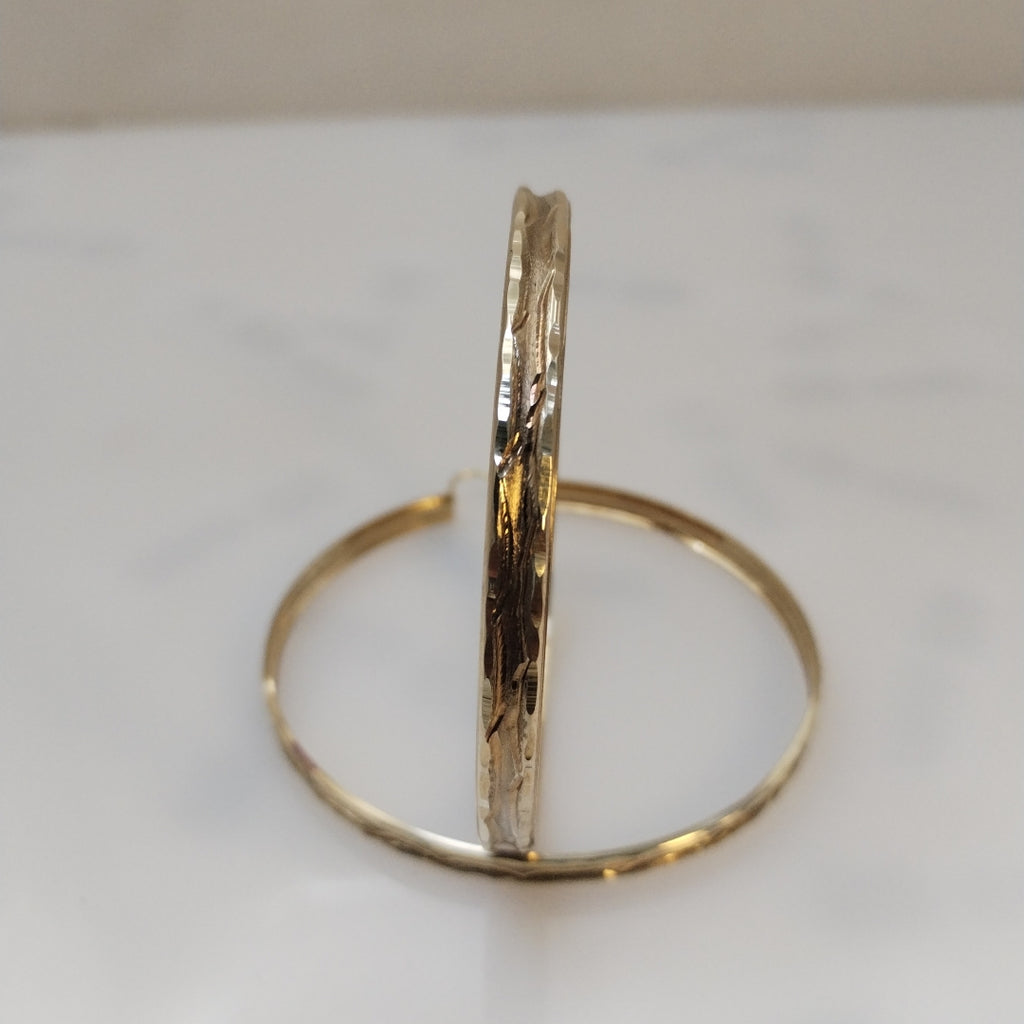 ARRACADAS PAR ORO 10 K 5.7 GRMS (SEMINUEVO)