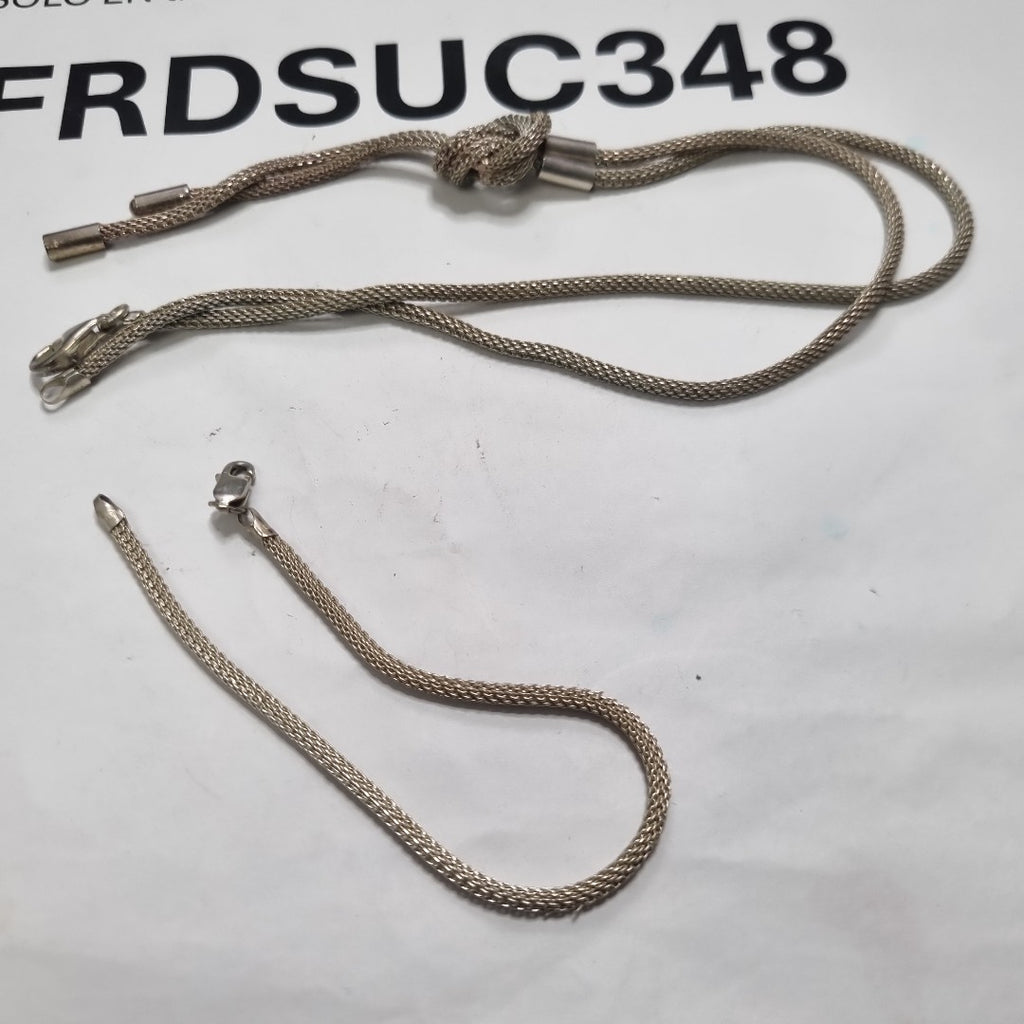 GARGANTILLA,PULSERA PLATA 17,00 GRMS (SEMINUEVO)