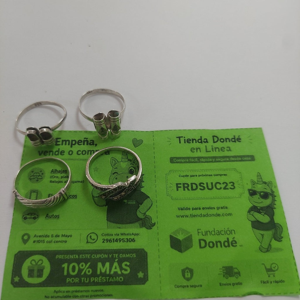 ANILLO PLATA 7.7 GRMS (SEMINUEVO)